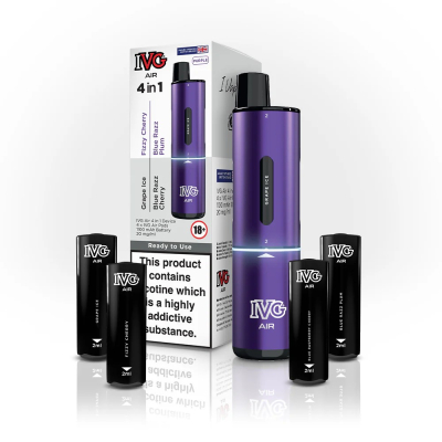 IVG AIR 4in1 Starter Kit - Purple Edition