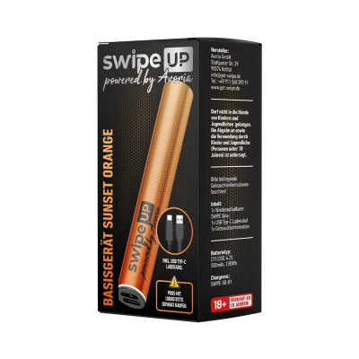 Swipe Up - Pod Kit Batterie (Sunset Orange)