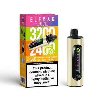 Elf Bar 4in1 Pod Kit - Yellow Edition