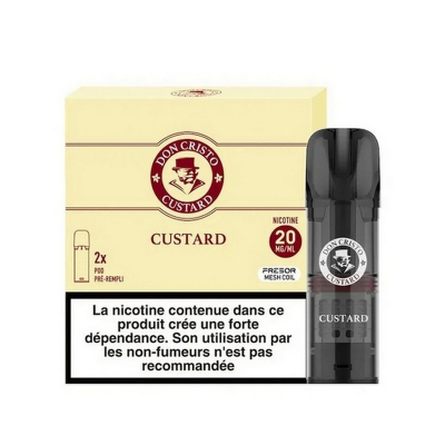 Don Cristo Pods - CUSTARD (2er Pack)