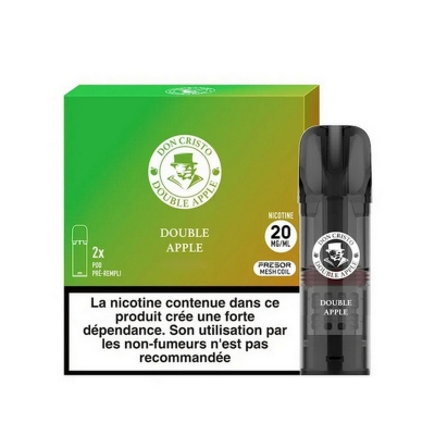 Don Cristo Pods - DOUBLE APPLE (2er Pack)