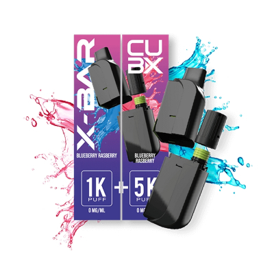 X-Bar CUB-X Pods - Blueberry Raspberry