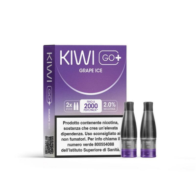 KIWI GO PLUS Pods - GRAPE ICE