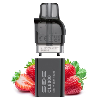 SKE CRYSTAL CL6000 Pod - STRAWBERRY BURST