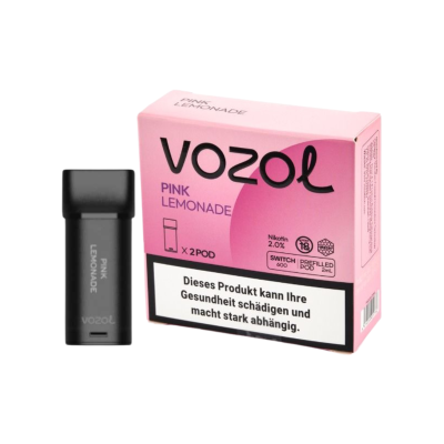 Vozol Switch 600 Pods - PINK LEMONADE (2er Pack)
