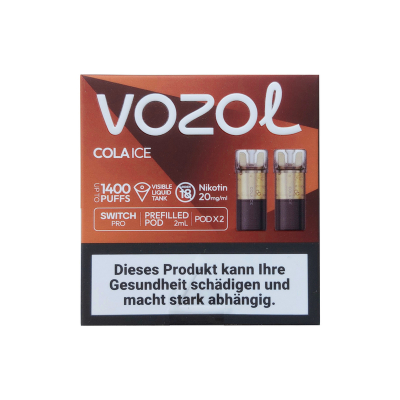 Vozol Switch Pro Pods - COLA ICE (2er Pack)