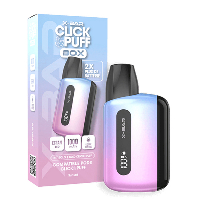 X-BAR Click & Puff - BOX Sunset