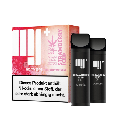 Marry Jane Pods - STRAWBERRY ICED CBD