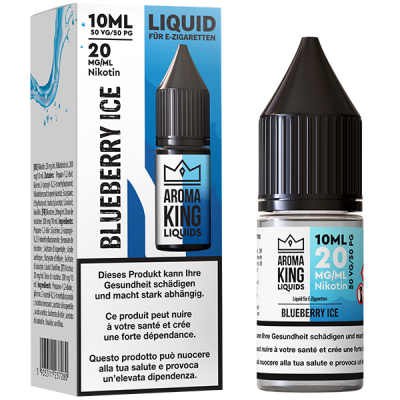 Aroma King - BLUEBERRY ICE 10ml (Nikotinsalz)