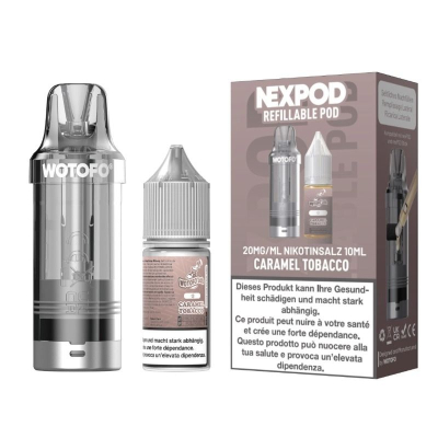 Wotofo Nexpod Ersatzpod 7000 - CARAMEL TOBACCO