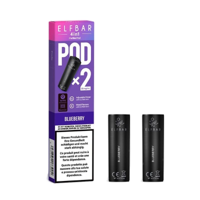 Elf Bar 4in1 Pods - BLUEBERRY (2er Pack)