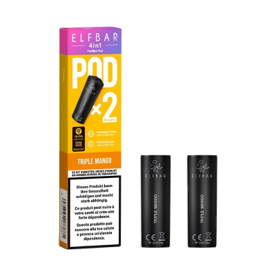 Elf Bar 4in1 Pods - TRIPLE MANGO (2er Pack)
