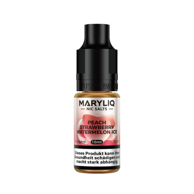 Lost Mary MARYLIQ - PEACH STRAWBERRY WATERMELON ICE 10ml (Nikotinsalz)