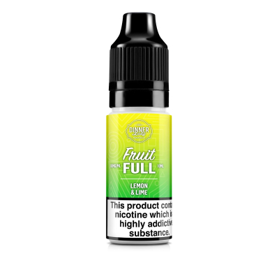 Fruit Full by Dinner Lady - LEMON & LIME 10ml (Nikotinsalz)