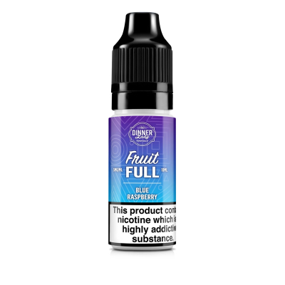 Fruit Full by Dinner Lady - BLUE RASPBERRY 10ml (Nikotinsalz)