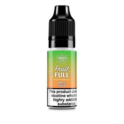 Fruit Full by Dinner Lady - APPLE PEACH 10ml (Nikotinsalz)