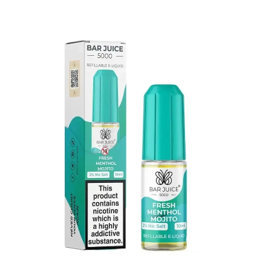 Bar Juice 5000 - FRESH MENTHOL MOJITO 10ml (Nikotinsalz)
