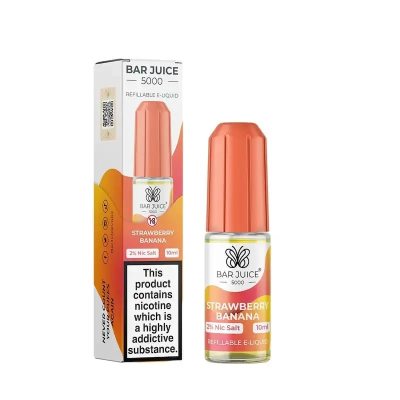 Bar Juice 5000 - STRAWBERRY BANANA 10ml (Nikotinsalz)