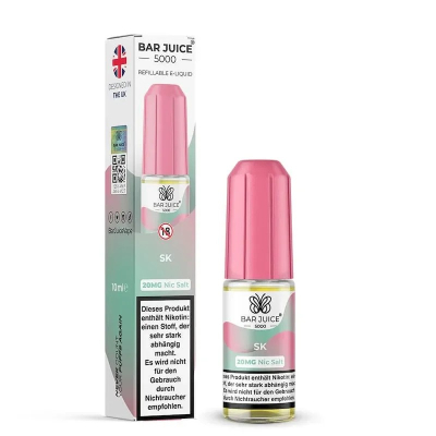Bar Juice 5000 - STRAWBERRY KIWI 10ml (Nikotinsalz)