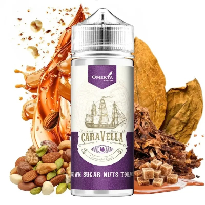 Omerta Caravella - BROWN SUGAR NUTS TOBACCO (80/120ml)