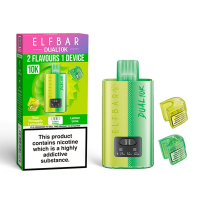 Elf Bar Dual 10K Kit - Lemon Edition