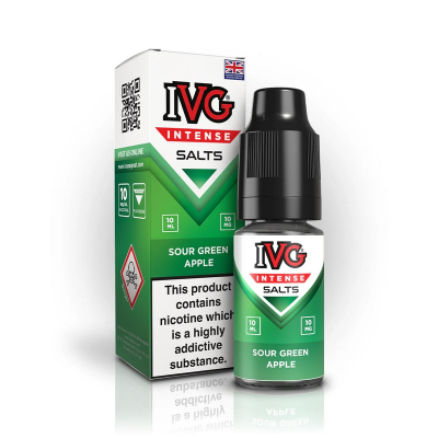 IVG Intense Salts - SOUR GREEN APPLE 10ml (Nikotinsalz)