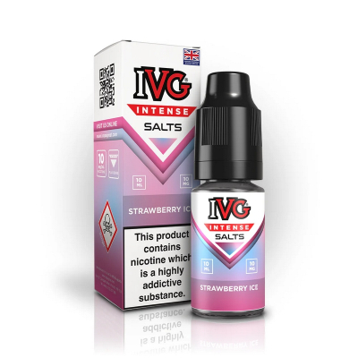 IVG Intense Salts - STRAWBERRY ICE 10ml (Nikotinsalz)