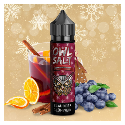 Weihnachtsedition by OWL Salt - BLAUBEER GLÜHWEIN (10ml)
