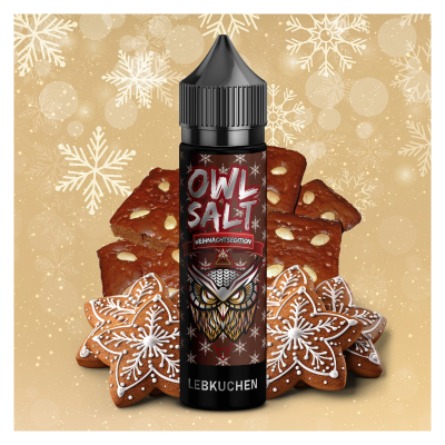Weihnachtsedition by OWL Salt - LEBKUCHEN (10ml)