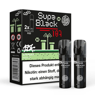 187 Strassenbande Pod - SUPA BLACK (2er Pack)