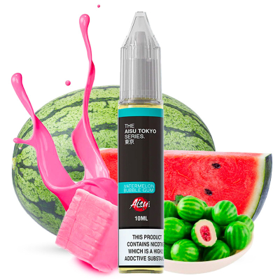 Aisu Tokyo - Watermelon Bubble Gum 10ml (Nikotinsalz)