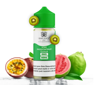 Bar Juice 5000 - KIWI PASSIONFRUIT GUAVA (80/120ml)