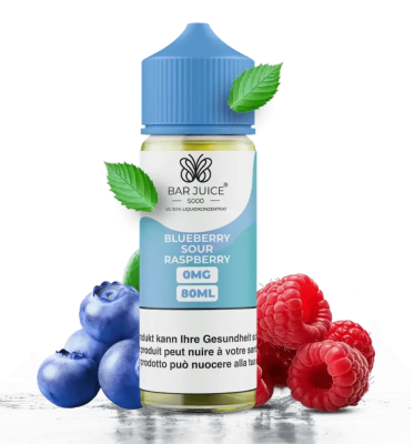 Bar Juice 5000 - BLUEBERRY SOUR RASPBERRY (80/120ml)