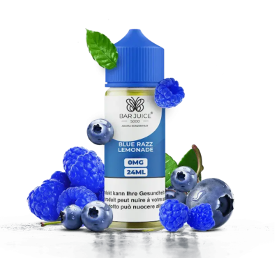 Bar Juice 5000 - BLUE RAZZ LEMONADE (24/120ml)