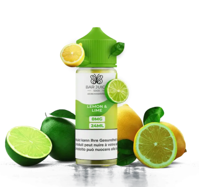 Bar Juice 5000 - LEMON & LIME (24/120ml)