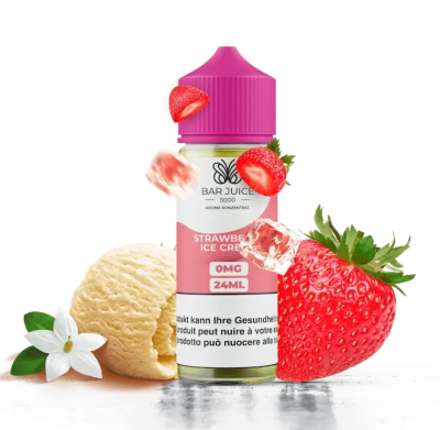 Bar Juice 5000 - STRAWBERRY ICE CREAM (24/120ml)