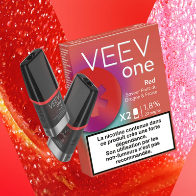 VEEV ONE Pods - Red (2er Pack)