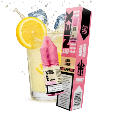 Pod Salt Nexliq - AQUA LEMON 10ml (Nikotinsalz)
