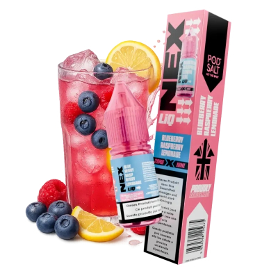 Pod Salt Nexliq - BLUE RASPBERRY LEMONADE 10ml (Nikotinsalz)