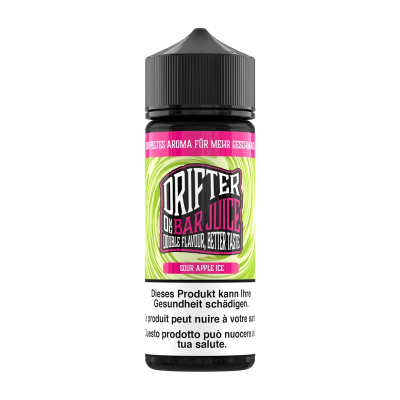 Drifter Bar Juice - SOUR APPLE ICE (120ml)