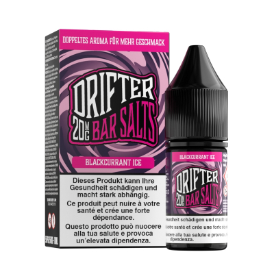 Drifter Bar Salts - BLACKCURRANT ICE 10ml (Nikotinsalz)