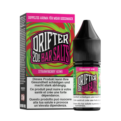 Drifter Bar Salts - STRAWBERRY KIWI 10ml (Nikotinsalz)