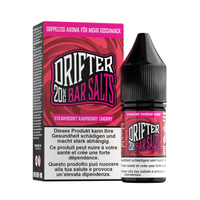Drifter Bar Salts - STRAWBERRY RASPBERRY CHERRY 10ml (Nikotinsalz)