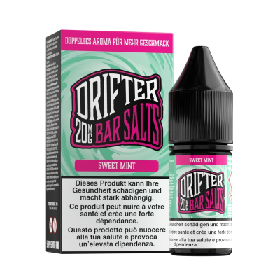 Drifter Bar Salts - SWEET MINT 10ml (Nikotinsalz)