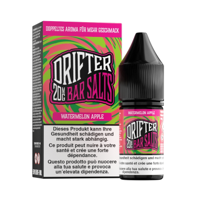 Drifter Bar Salts - WATERMELON APPLE 10ml (Nikotinsalz)
