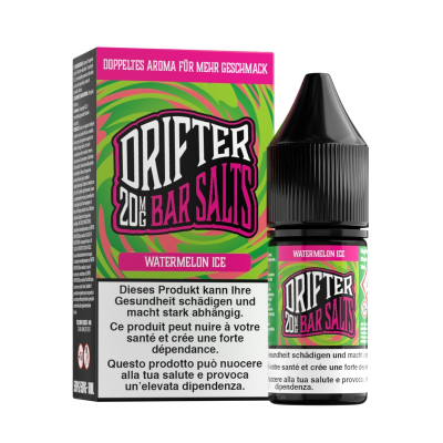 Drifter Bar Salts - WATERMELON ICE 10ml (Nikotinsalz)