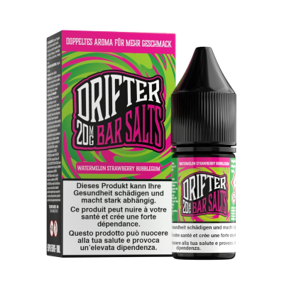 Drifter Bar Salts - WATERMELON STRAWBERRY BUBBLEGUM 10ml (Nikotinsalz)