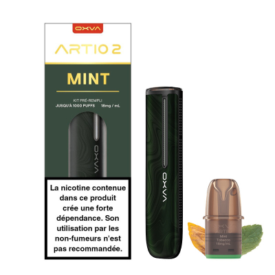 Oxva ARTIO 2 Kit - Mint Tobacco