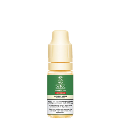 Le POD by Pulp - MENTHE VERTE 10ml (Nikotinsalz)