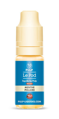 Le POD by Pulp - MENTHE POLAIRE 10ml (Nikotinsalz)